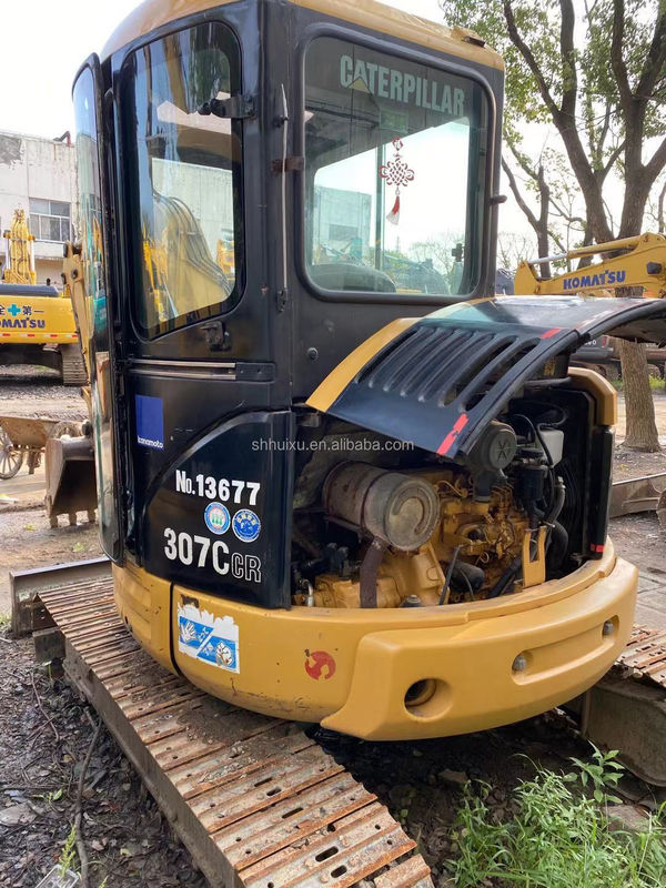 Origem Japão segunda mão boa qualidade escavadeira hidráulica CAT307C 7T/ Usado mini Digger CAT307C preço barato