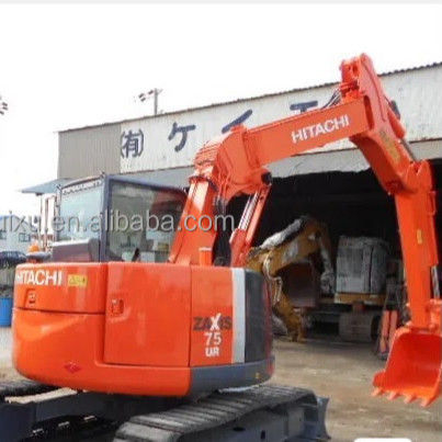 Hitachi venda a quente Mini escavadeira usada Hitachi ZX75 preço barato Boa qualidade de segunda mão escavadeira hidráulica