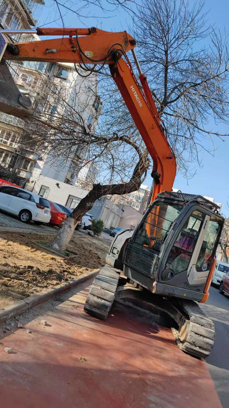 Hitachi venda a quente Mini escavadeira usada Hitachi ZX75 preço barato Boa qualidade de segunda mão escavadeira hidráulica