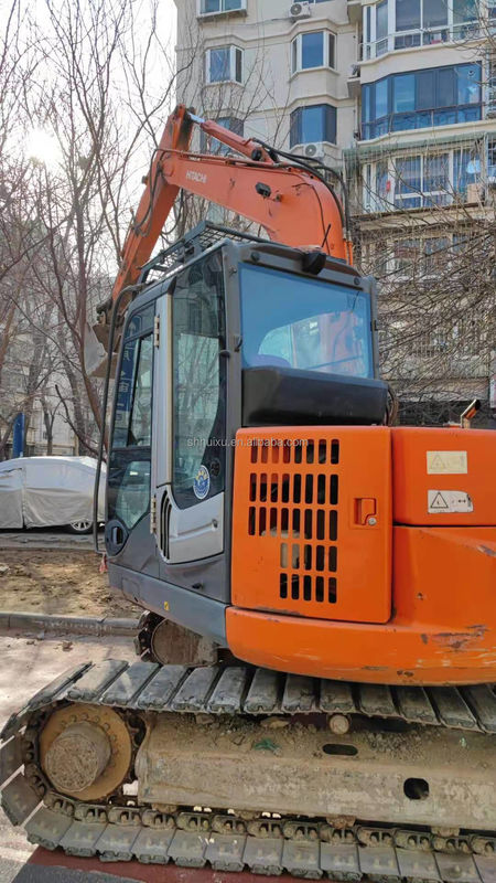 Hitachi venda a quente Mini escavadeira usada Hitachi ZX75 preço barato Boa qualidade de segunda mão escavadeira hidráulica