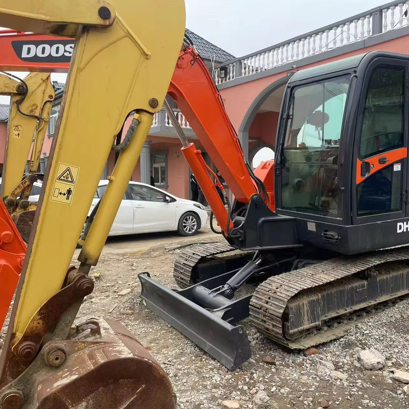 Novos Boas vendas de escavadeira de segunda mão Doosan DX60 escavadeira usada escavadeira de rastreamento doosan DH60 preço de fábrica à venda