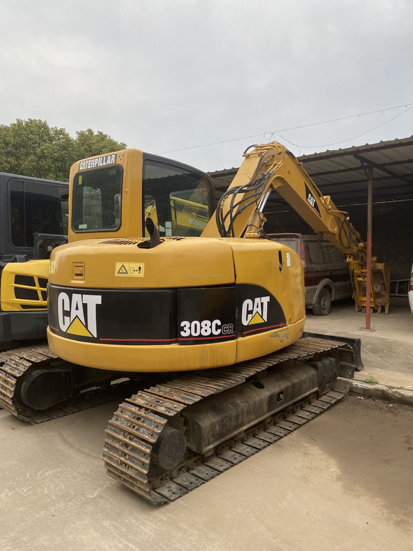 Venda a quente Excavadora hidráulica de segunda mão CAT308C em bom estado/mini escavadora usada CAT308C preço barato
