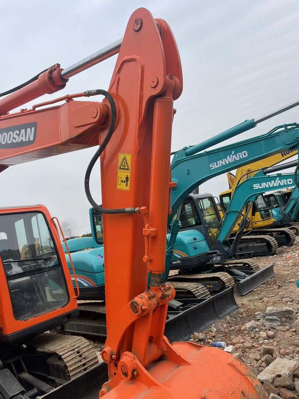 Excavadora de carvalho usada/ melhor qualidade usada doosan75 origem da Coreia usada mini-excavadora Doosan75