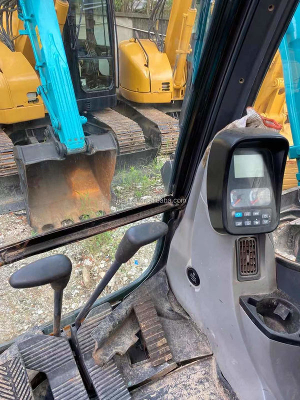 Cor Azul Tinta Original Usada Kobelco 75 Escavação Segunda Mão 7,5 toneladas