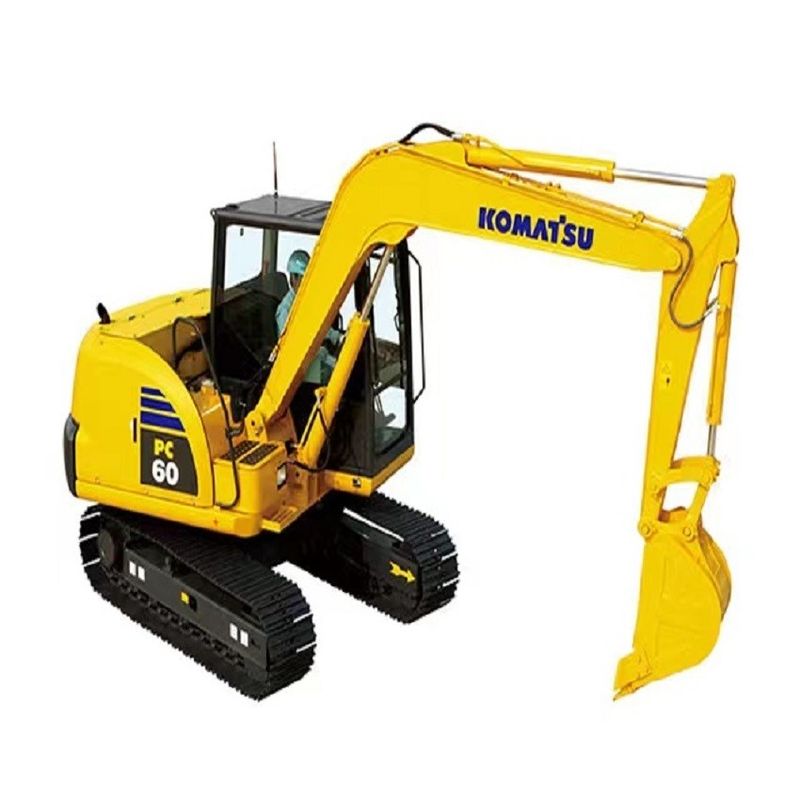 Excavadora de rastreamento Komatsu PC60 6 toneladas usado hidráulico de alta qualidade/mini escavadora de segunda mão Komatsu PC60 Japão origem preço barato Komatsu Excavadora