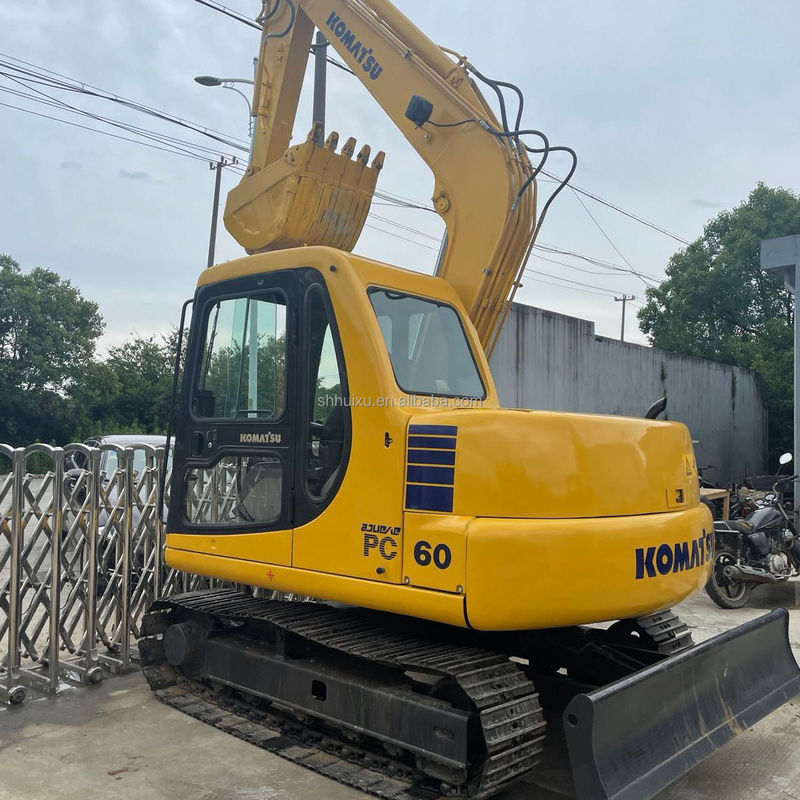 Excavadora de rastreamento Komatsu PC60 6 toneladas usado hidráulico de alta qualidade/mini escavadora de segunda mão Komatsu PC60 Japão origem preço barato Komatsu Excavadora