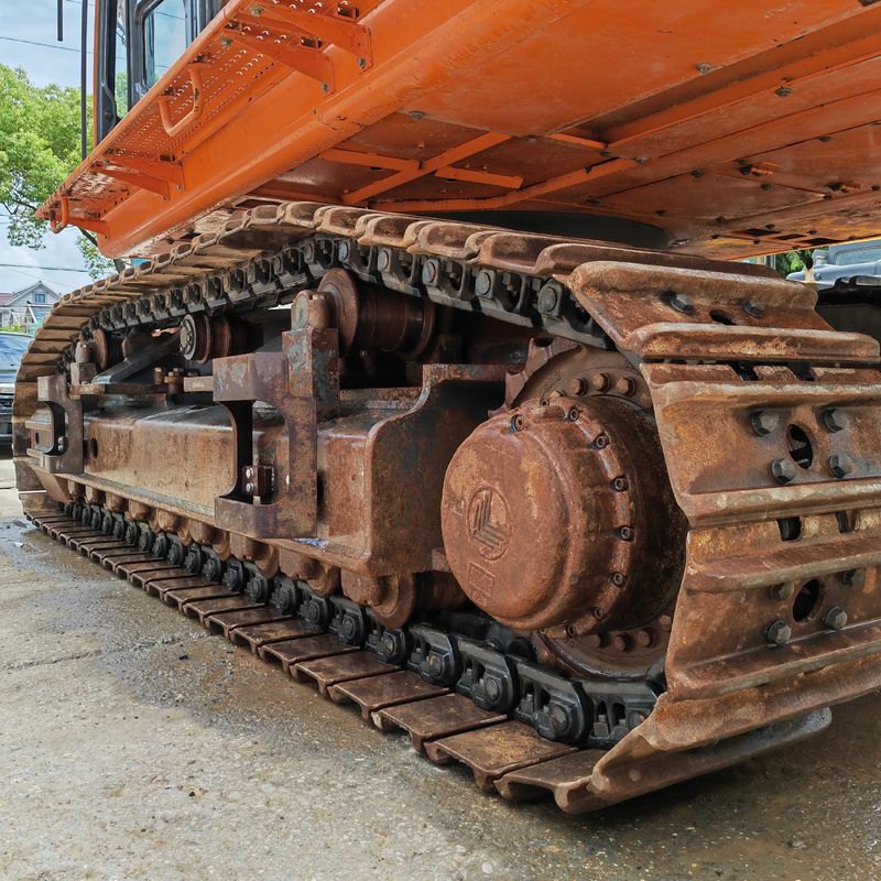 Excelente qualidade Excavadora hidráulica de segunda mão DOOSAN DH500/usada doosan dh 500 à venda