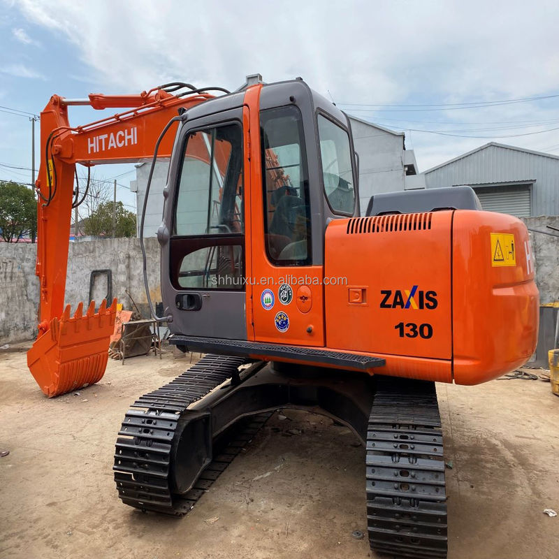Venda à venda Hitachi Excavadora de rastreamento Hitachi ZX130 de segunda mão Hidráulica Em bom estado/ Máquina de escavação usada preço barato