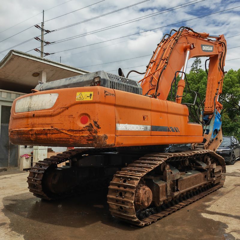 Excelente qualidade Excavadora hidráulica de segunda mão DOOSAN DH500/usada doosan dh 500 à venda