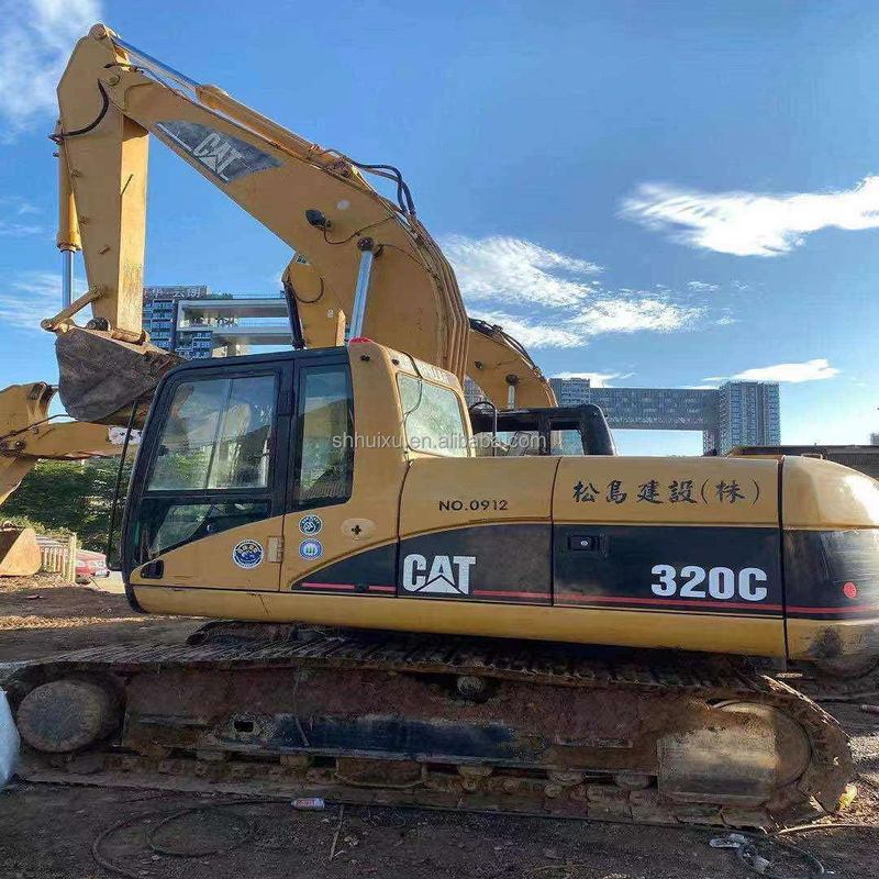 Excavadora usada cat 320d máquina de escavação de segunda mão CAT320C venda a quente CAT 303 cat 306 excavadora