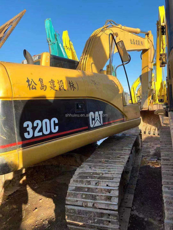 Excavadora usada cat 320d máquina de escavação de segunda mão CAT320C venda a quente CAT 303 cat 306 excavadora