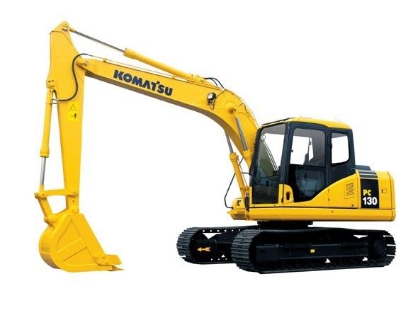 Original Komatsu pc130 escavadeira de raspador usada de segunda mão komatsu pc130 pc130-6 pc130-7 no Japão