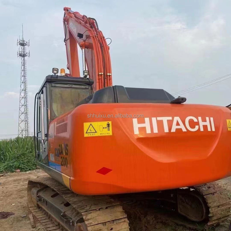 Hitachi em estoque Hitachi ZX200-3 de segunda mão Excavadora hidráulica de rastreador Em bom estado/ Máquina de escavação usada Hitachi ZX200-3 Preço barato