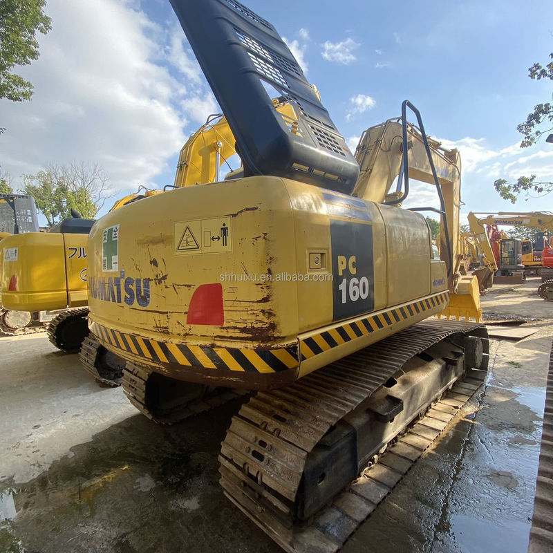 Komatsu 16 toneladas melhor original usado Japão komatsu PC160 escavadeira raspadora Komatsu Excavator
