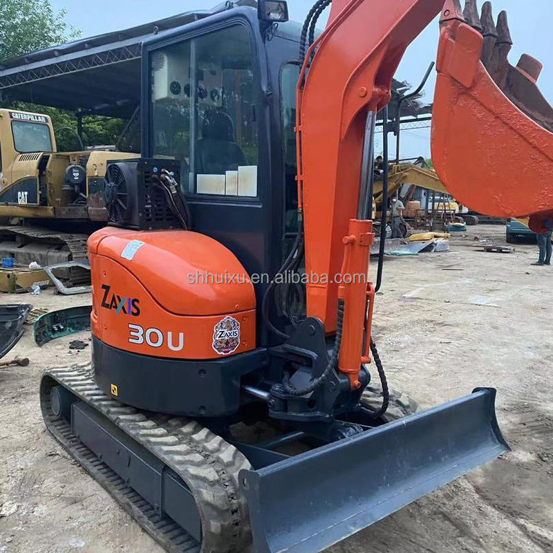 Hitachi venda em quente Boa qualidade Hitachi ZX30U escavadeira de segunda mão hidráulica / Mini escavadeira usada Hitachi ZX30U Preço barato