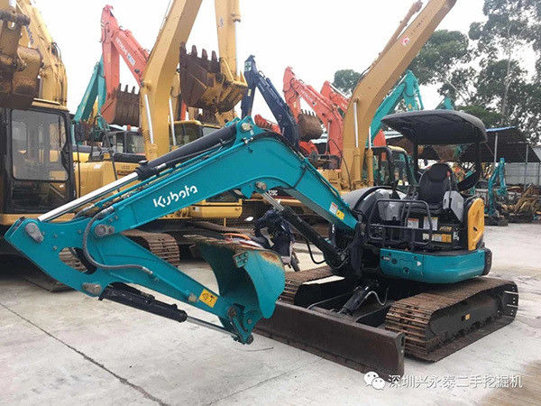 Excavadora de alta qualidade e preço barato Kubota 55 Excavadora do Japão Máquina usada de segunda mão kubota U35 KUBOTA Excavadora