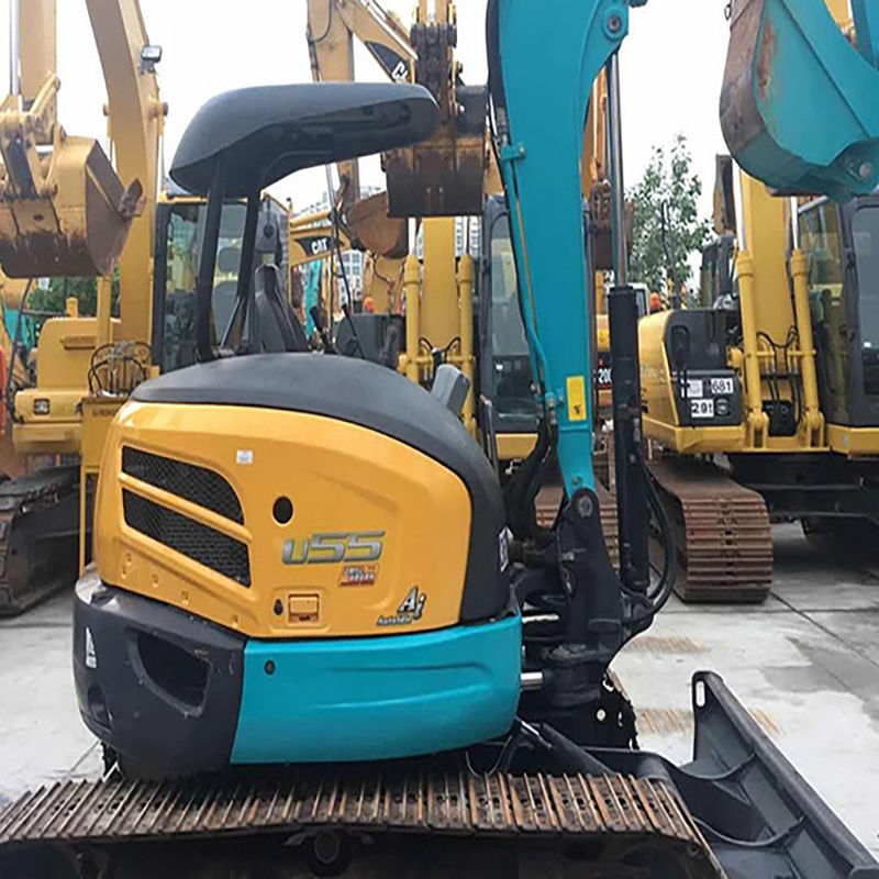 Excavadora de alta qualidade e preço barato Kubota 55 Excavadora do Japão Máquina usada de segunda mão kubota U35 KUBOTA Excavadora