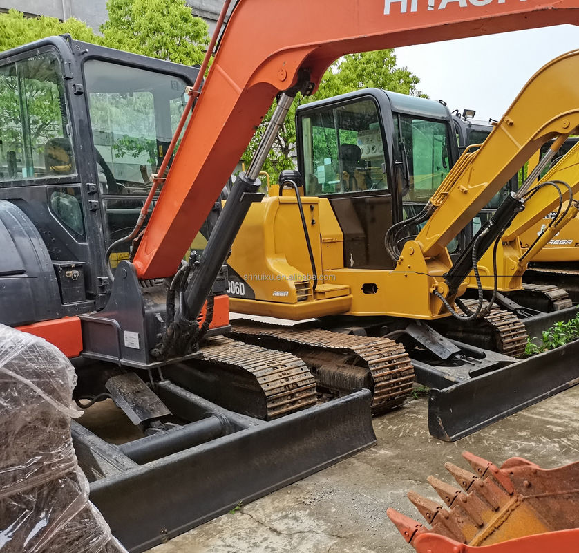 Hitachi em estoque Excelente qualidade Hitachi ZX55U Excavadora hidráulica de segunda mão/mini escavadora usada Hitachi ZX55U Preço barato