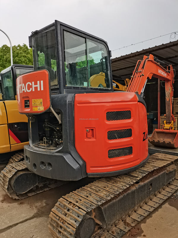 Hitachi em estoque Excelente qualidade Hitachi ZX55U Excavadora hidráulica de segunda mão/mini escavadora usada Hitachi ZX55U Preço barato