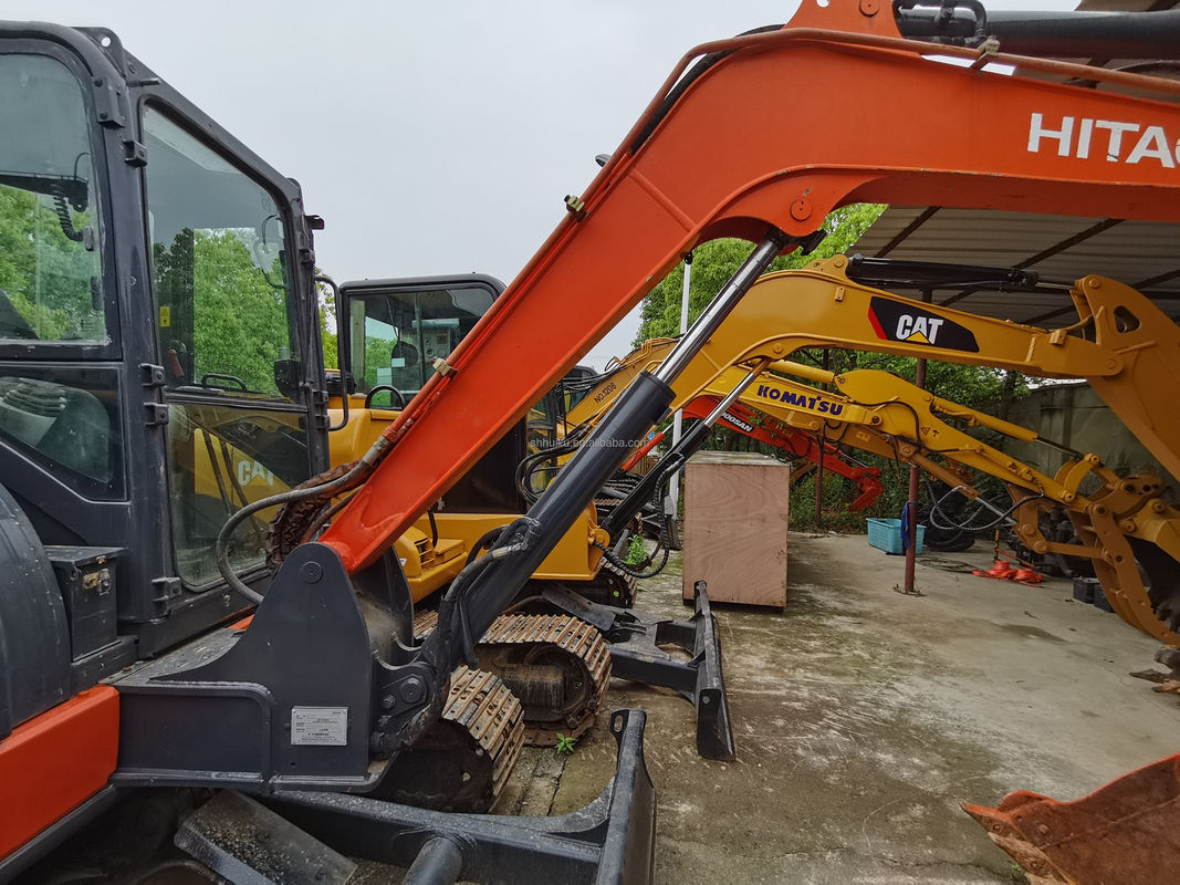 Hitachi em estoque Excelente qualidade Hitachi ZX55U Excavadora hidráulica de segunda mão/mini escavadora usada Hitachi ZX55U Preço barato