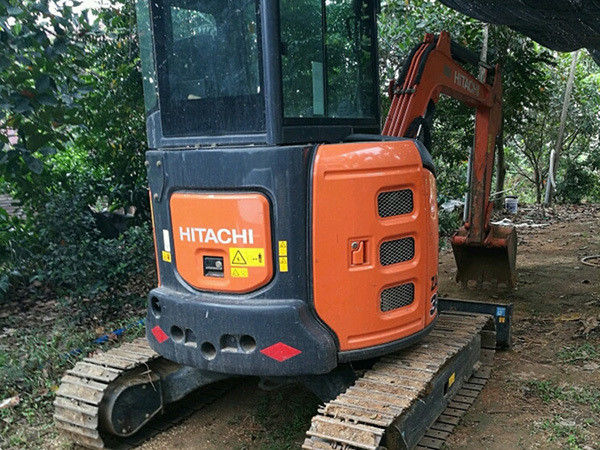 Excavadora usada Hitachi zx35 mini zx35u de 3,5 toneladas com anexos hidráulica zx35u-3