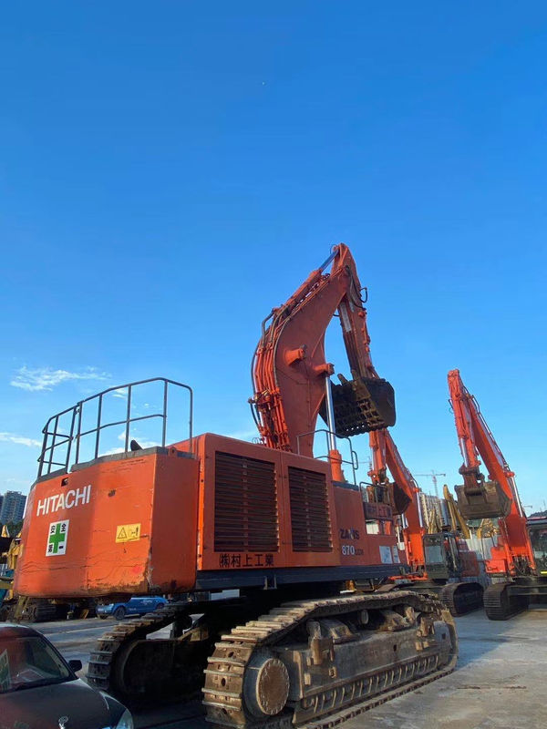 Best-seller HITACHI 870 Excavadora hidráulica de segunda mão Boa qualidade / Máquina de escavação usada HITACHI 870 venda a quente