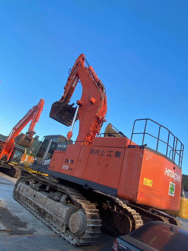 Best-seller HITACHI 870 Excavadora hidráulica de segunda mão Boa qualidade / Máquina de escavação usada HITACHI 870 venda a quente