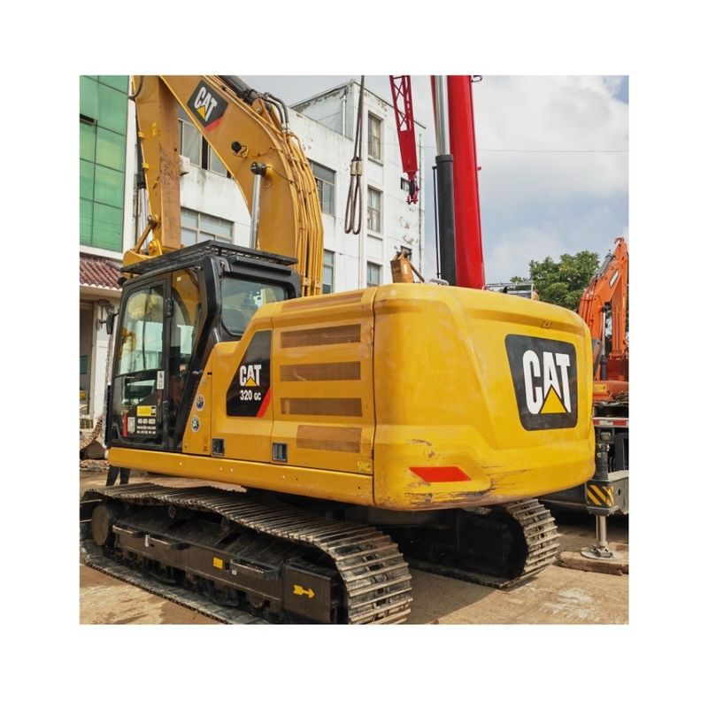 Máquina de escavação hidráulica usada CAT320D 330 320GC Excavadora de segunda mão