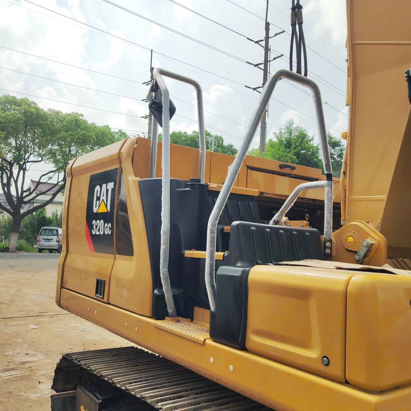 Máquina de escavação hidráulica usada CAT320D 330 320GC Excavadora de segunda mão