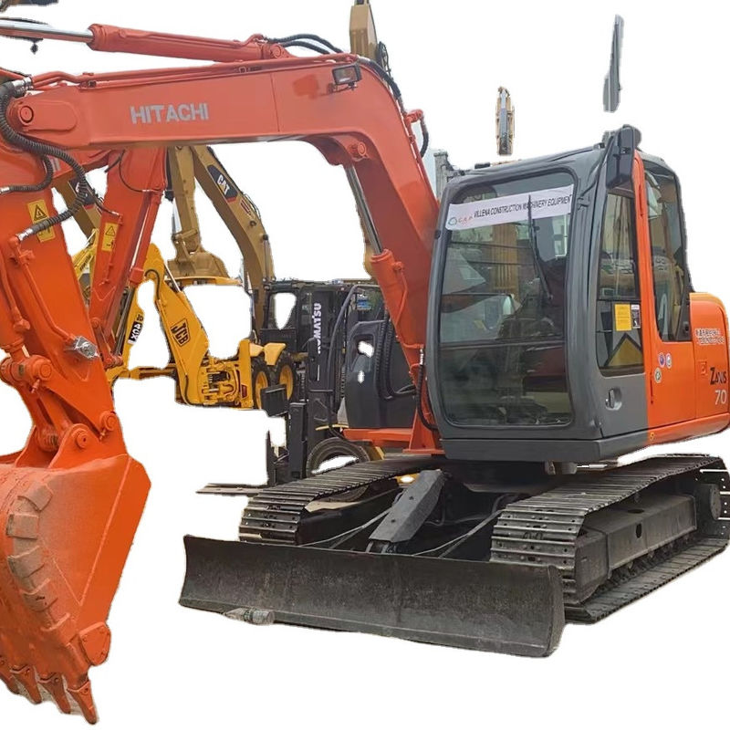 Hitachi usado ZX70 escavadeira de rastreador, Hitachi Zaxis 70 preço baixo em venda em Xangai China