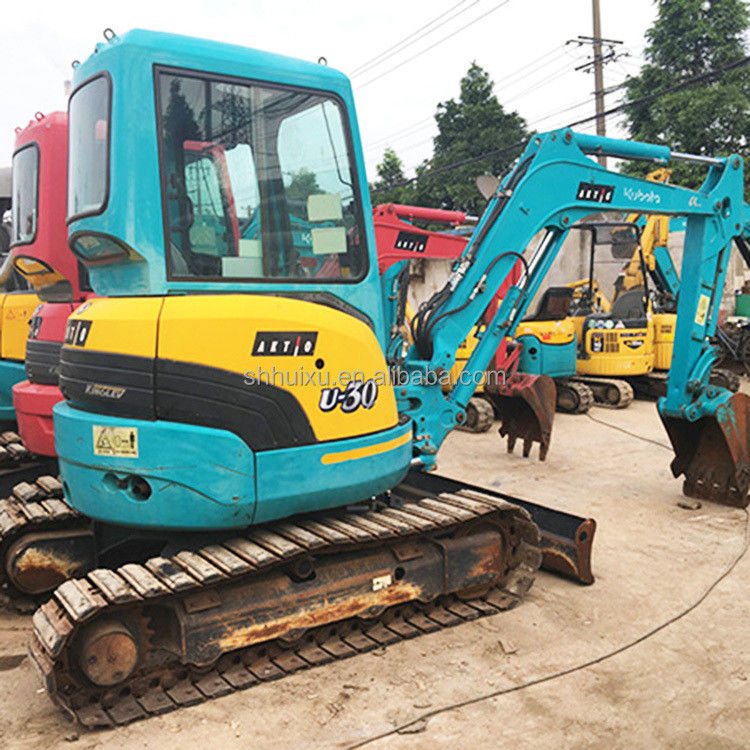 Excavadora Kubota30 de segunda mão mini escavadora Kubota30 Japão preço barato