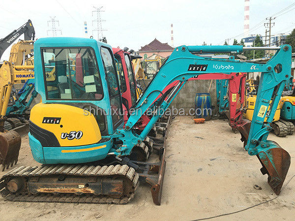 Excavadora Kubota30 de segunda mão mini escavadora Kubota30 Japão preço barato