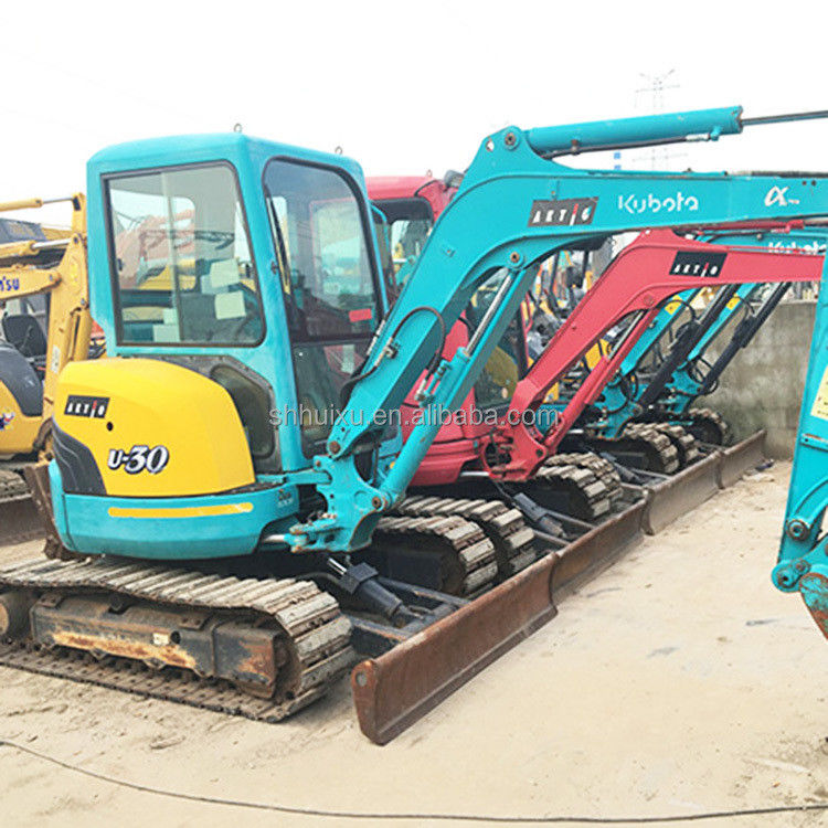 Excavadora Kubota30 de segunda mão mini escavadora Kubota30 Japão preço barato