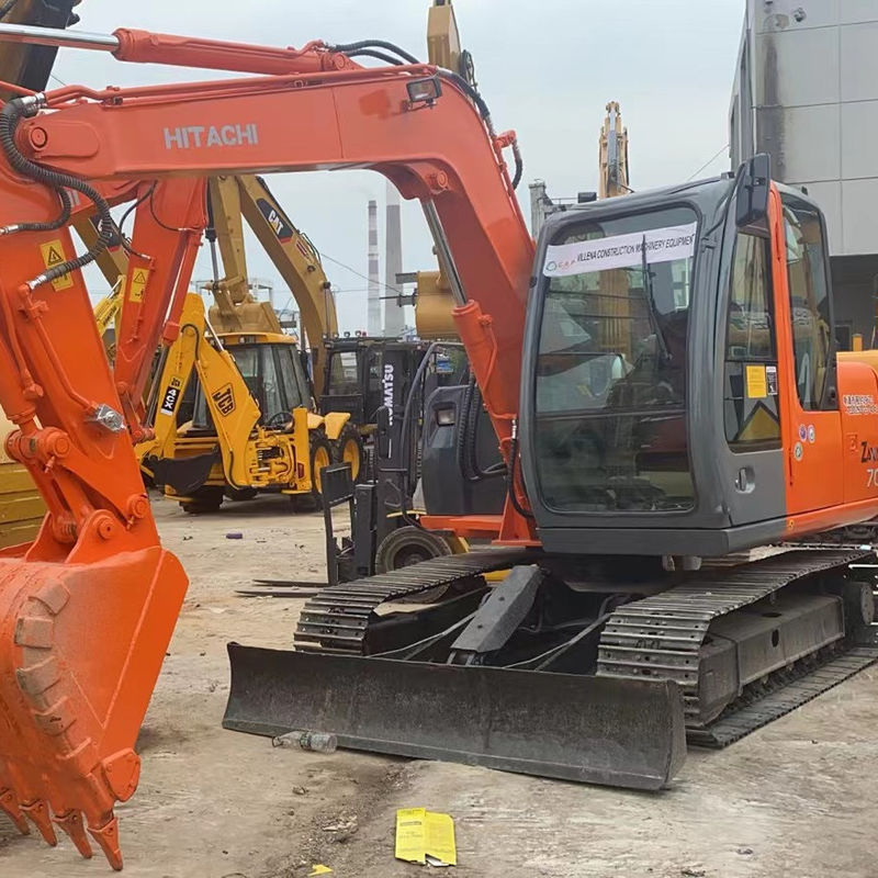 Excavadora usada Hitachi ZX70 mini excavadora ZX70 ZX75 de segunda mão excavadora no Japão