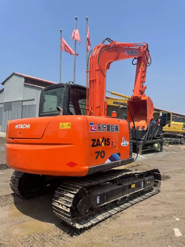 HITACHI ZX70 60 Excavadora hidráulica de segunda mão Boa qualidade / Máquina de escavação usada HITACHI ZX70 60 venda quente