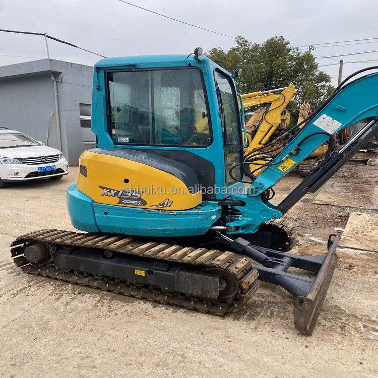 Mini escavadeira Kubota35 Usada, de origem japonesa, preço barato/excavadora hidráulica de segunda mão Kubota35 Alta qualidade