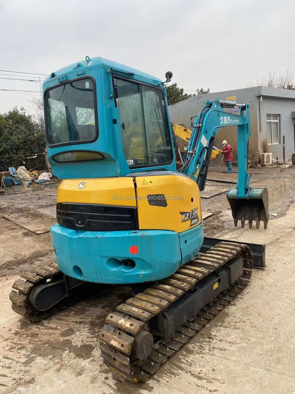 Mini escavadeira Kubota35 Usada, de origem japonesa, preço barato/excavadora hidráulica de segunda mão Kubota35 Alta qualidade