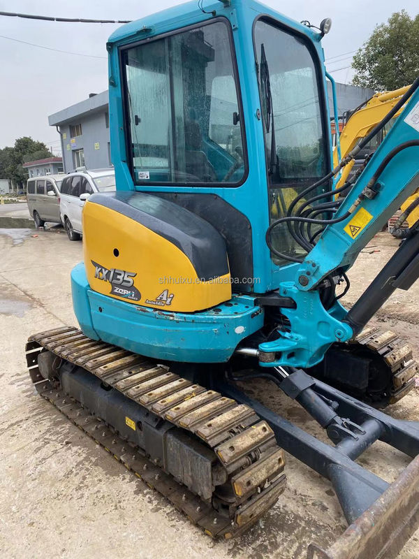 Mini escavadeira Kubota35 Usada, de origem japonesa, preço barato/excavadora hidráulica de segunda mão Kubota35 Alta qualidade