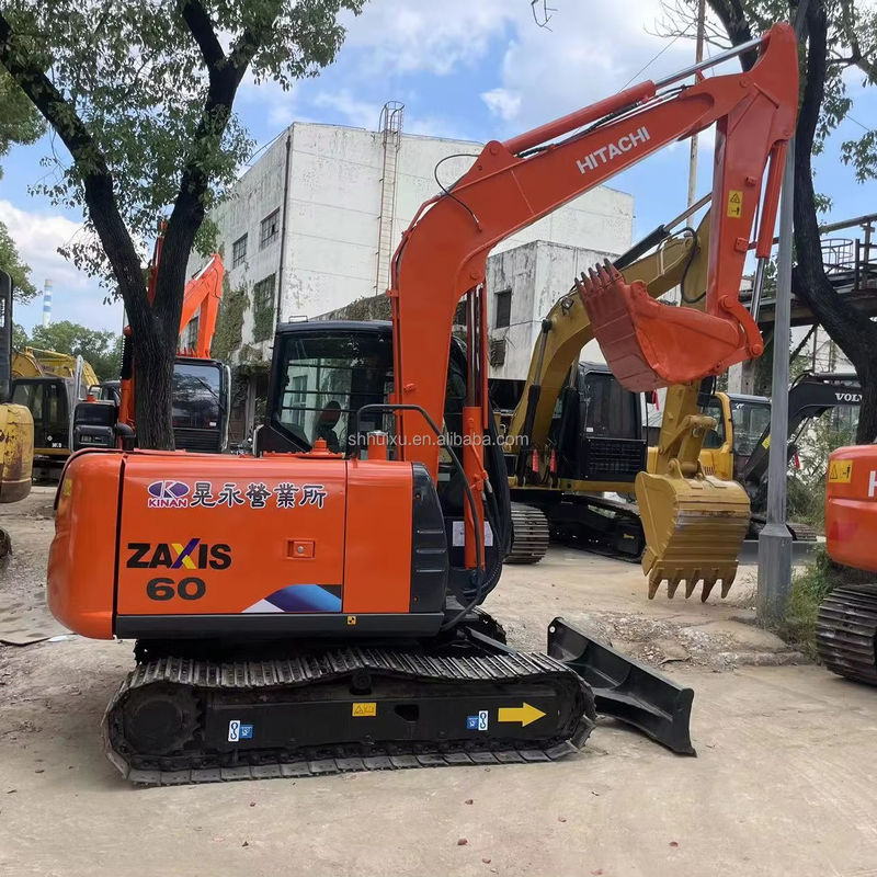 Best-seller HITACHI 60 Excavadora hidráulica de segunda mão Boa qualidade/ Máquina de escavação usada HITACHI 60