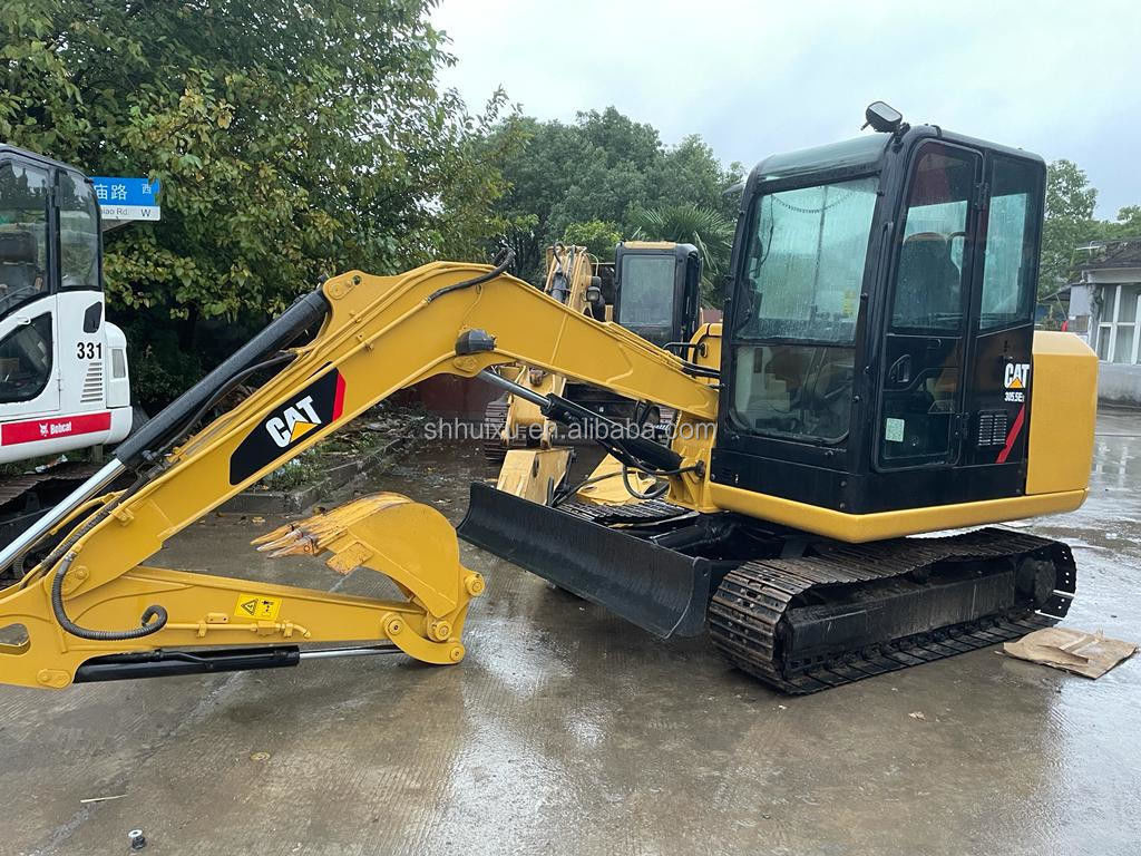 Gato usado escavadeira raspador 305.5 e2 mini escavadeira de segunda mão Cat305.5E escavadeira com preço barato CAT 303 gato 306 escavadeira