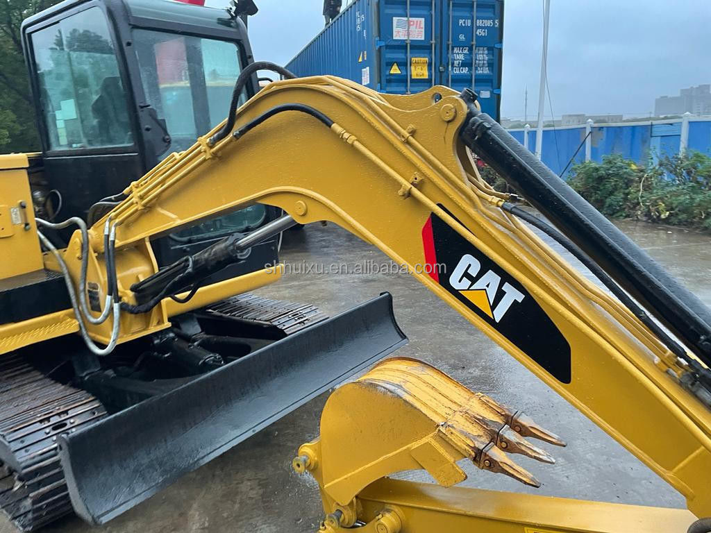 Gato usado escavadeira raspador 305.5 e2 mini escavadeira de segunda mão Cat305.5E escavadeira com preço barato CAT 303 gato 306 escavadeira
