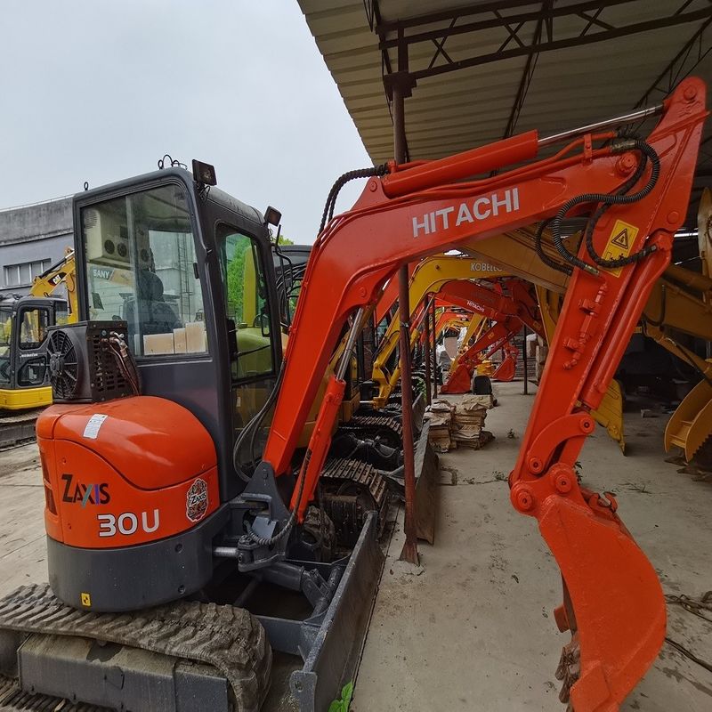 Best-seller HITACHI 30U Excavadora hidráulica de segunda mão Boa qualidade/ Máquina de escavação usada HITACHI 30U