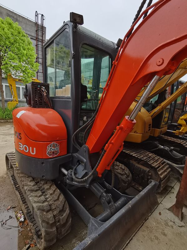 Best-seller HITACHI 30U Excavadora hidráulica de segunda mão Boa qualidade/ Máquina de escavação usada HITACHI 30U