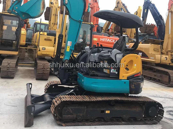 Mini escavadeira Kubota55 de origem japonesa preço barato/escavadeira hidráulica de segunda mão