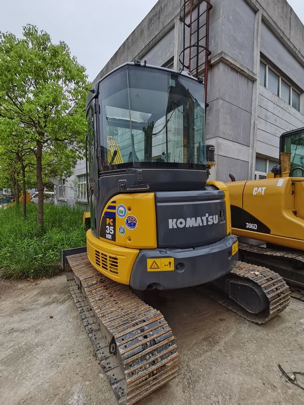 Excavadora usada komatsu pc 35 MR Boa qualidade preço baixo para venda