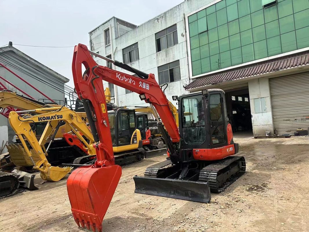 Mini escavadeira Kubota165 Usada origem japonesa preço barato/escavadeira hidráulica de segunda mão Kubota165 Alta qualidade
