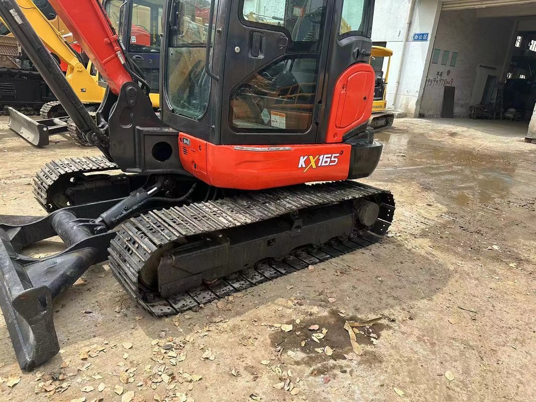 Mini escavadeira Kubota165 Usada origem japonesa preço barato/escavadeira hidráulica de segunda mão Kubota165 Alta qualidade