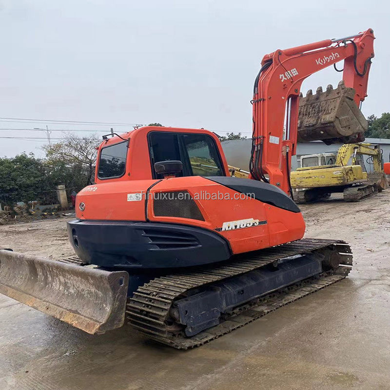 Mini escavadeira Kubota185 de alta qualidade usada de origem japonesa preço barato de segunda mão escavadeira hidráulica.
