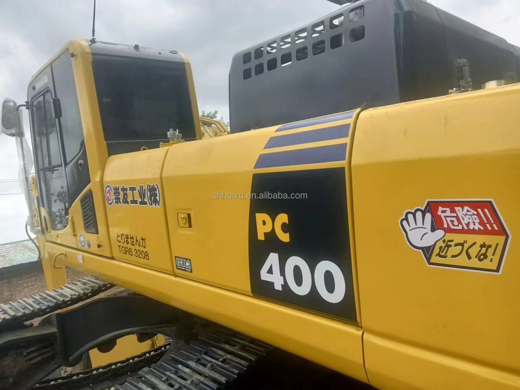 Excavadora japonesa usada komatsu400 de 12 toneladas com pintura original
