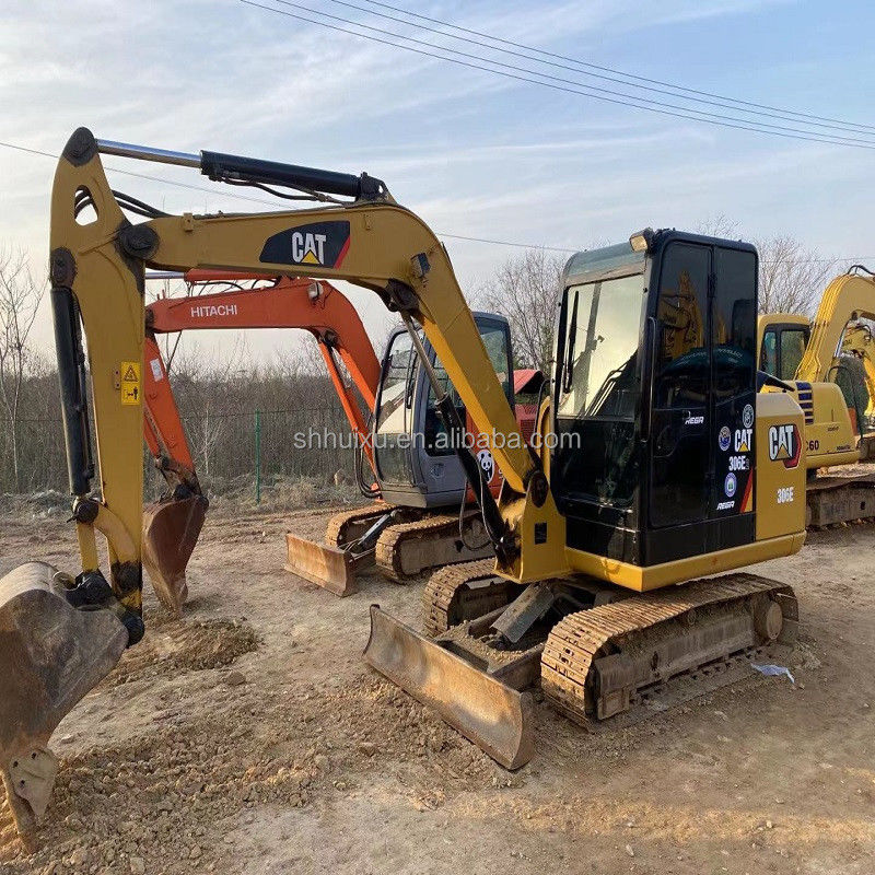 Máquina de Construção Usada Excavadora Crawler Cat306e Boa Qualidade Preço Barato/Mini de Segunda Mão Cat306e Marca Japonesa